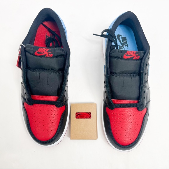 Women's Air Jordan 1 Retro Low OG Sneaker ‘NC to Chi’ 🔥🔥🔥🔥 - Picture 10 of 16